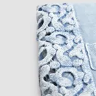 Povlečení na dvojlůžko s krajkou Poema, 3 povrchové úpravy - Dulcis Viadurini