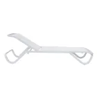 Venkovní lehátko Solaya 194x65 cm z hliníku a textilenu Viadurini