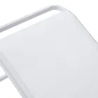 Venkovní lehátko Solaya 194x65 cm z hliníku a textilenu Viadurini