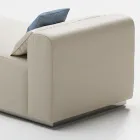 Venkovní lehátko s vycpávkou z odkapávací gumy Made in Italy - Bahias Viadurini