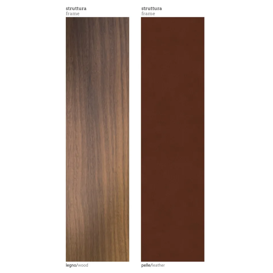 Venkovní lehátko s rámem z teakového dřeva Made in Italy - Briga Viadurini