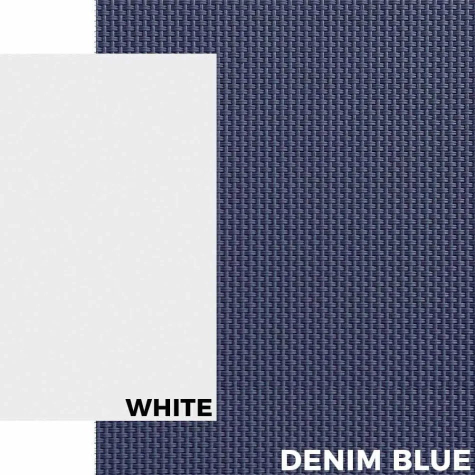 Venkovní lehátko z hliníku s koly a područkami Moderní design - Carmine Viadurini