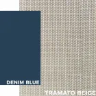 Venkovní lehátko z hliníku s koly a područkami Moderní design - Carmine Viadurini