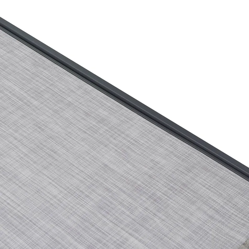 Venkovní lehátko z hliníku s různými povrchovými úpravami - plech Viadurini