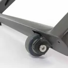 Ležící venkovní lehátko s hliníkovými a textilními koly - Jewel Viadurini