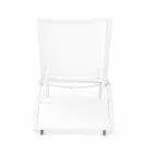 Ležící venkovní lehátko s hliníkovými a textilními koly - Jewel Viadurini