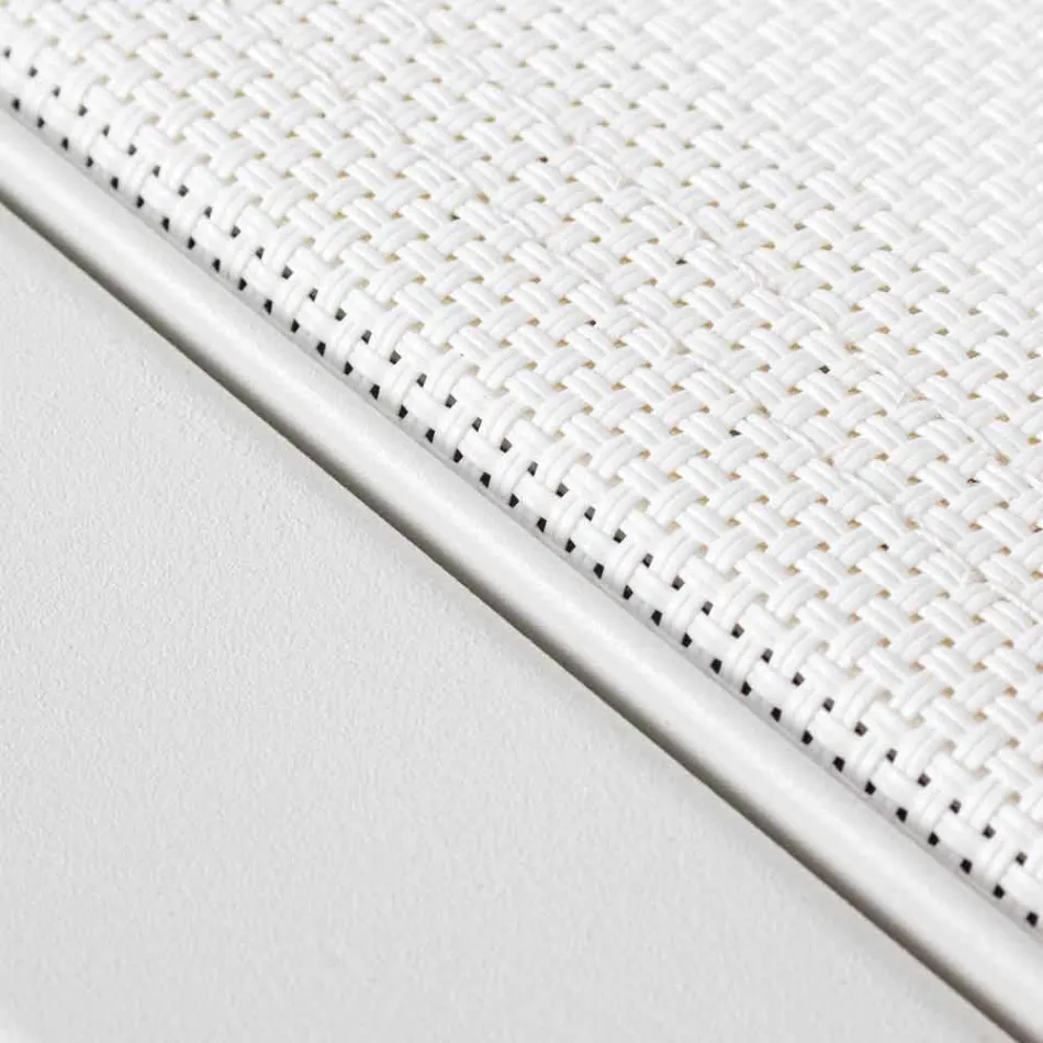 Ležící venkovní lehátko s hliníkovými a textilními koly - Jewel Viadurini