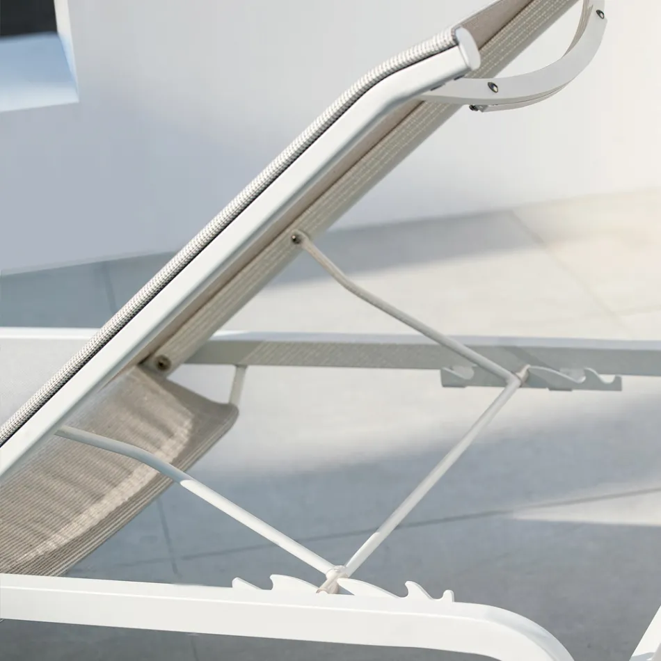 Vyrobeno v Itálii Stohovatelná zahradní postýlka 2 kusy - Aberdeen Viadurini