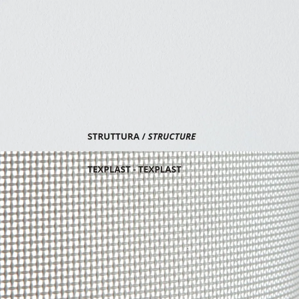 Stohovatelná zahradní postýlka z oceli Made in Italy 2 kusy - Arwen Viadurini