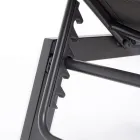 Moderní zahradní lehátko z hliníku s kolečky pro venkovní použití - Franz Viadurini