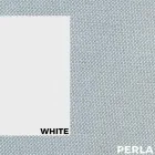 Venkovní dvoulůžko na slunci z hliníku a plátna - Gioacchino Viadurini