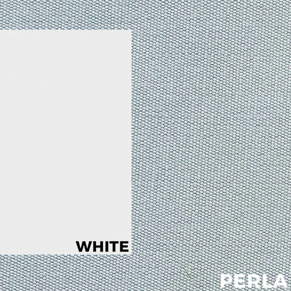 Venkovní dvoulůžko na slunci z hliníku a plátna - Gioacchino Viadurini