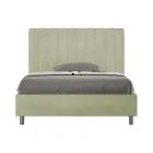 Postel z mikrovlákna 120x200 cm se symetrickými svislými liniemi vyrobená v Itálii - Glove Viadurini