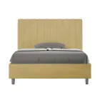 Postel z mikrovlákna 120x200 cm se symetrickými svislými liniemi vyrobená v Itálii - Glove Viadurini