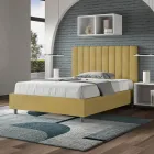 Postel z mikrovlákna 120x200 cm se symetrickými svislými liniemi vyrobená v Itálii - Glove Viadurini