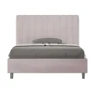 Postel z mikrovlákna 140x200 cm se symetrickými svislými liniemi vyrobená v Itálii - Glove Viadurini