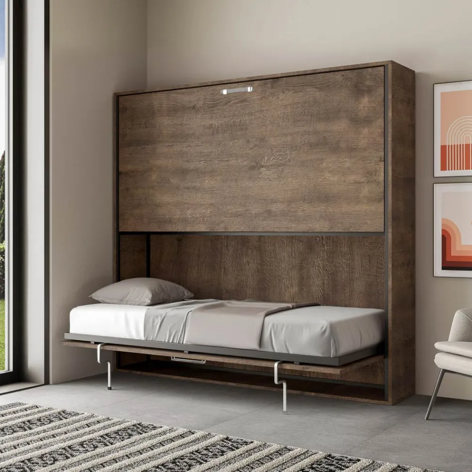 Horizontální skládací palanda vyrobená v Itálii - Collaborative Viadurini