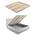 Postel s manželskou postelí v Bicolor Ecoleather Vyrobeno v Itálii - Jasmine Viadurini