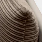 Manželská postel 160x190 se 2 měkkými polštáři v čele - Tramonti Viadurini