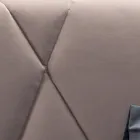 Manželská postel 160x190 s geometrickým prošíváním - Ciottolino Viadurini