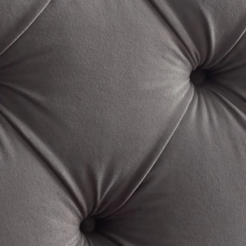 Manželská postel 160x190 s vysokým a prošívaným čelem Made in Italy - Sallie Viadurini