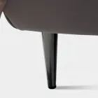 Manželská postel 160x190 s vysokým a prošívaným čelem Made in Italy - Sallie Viadurini