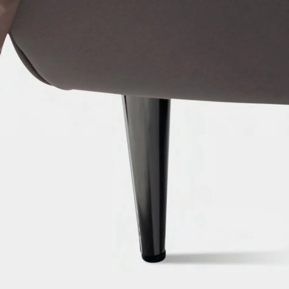 Manželská postel 160x190 s vysokým a prošívaným čelem Made in Italy - Sallie Viadurini