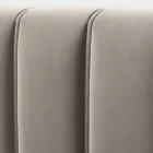 Manželská postel 160x190 s prošíváním se širokými vertikálními pásy - Magan Viadurini