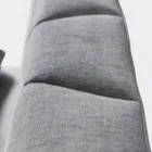 Manželská postel 160x190 s prošíváním příčných křivek - slunečnice Viadurini