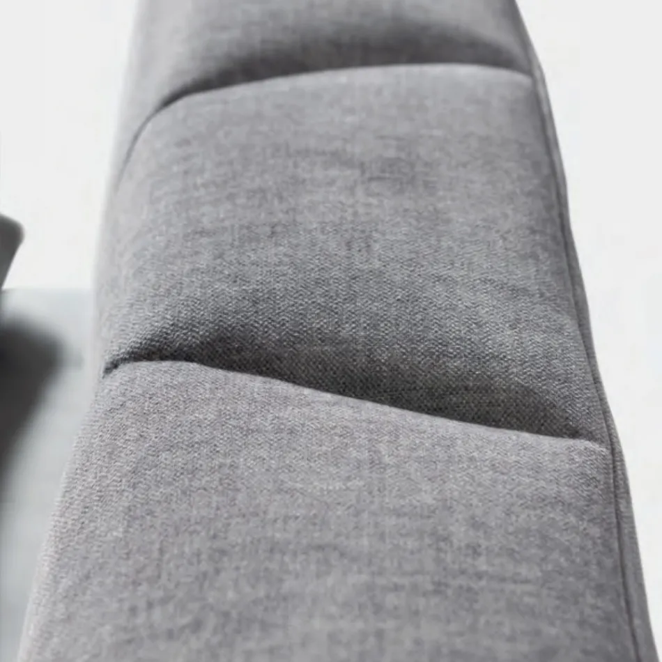 Manželská postel 160x190 s prošíváním příčných křivek - slunečnice Viadurini