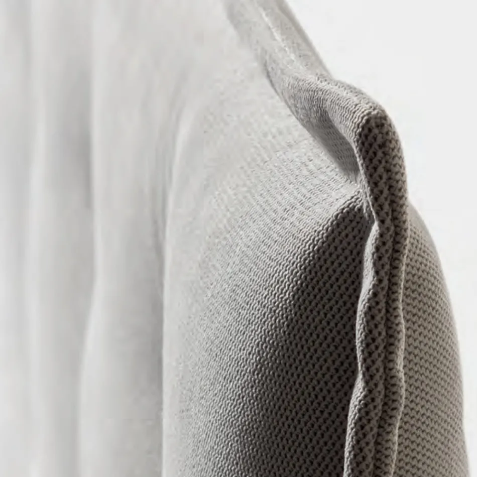 Manželská postel 160x190 z látky s čelem s knoflíky Made in Italy - Dreams Viadurini