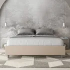 Manželská postel 160x200 cm čalouněná umělou kůží vyrobená v Itálii - Athlete Viadurini