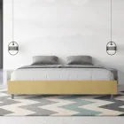 Manželská postel 190x200 cm potažená mikrovláknem vyrobená v Itálii - Athlete Viadurini