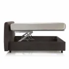 Manželská postel s úložným box vrcholit 160x190 / 200 cm Nina Viadurini