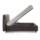 Manželská postel s úložným box vrcholit 160x190 / 200 cm Nina Viadurini