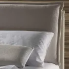 Manželská postel s úložným boxem Made in Italy - Ernesta Viadurini