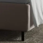 Manželská postel s úložným boxem Made in Italy - Ernesta Viadurini