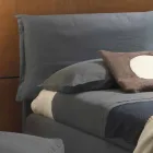 Manželská postel s úložným prostorem, moderní design Iorca Bolzan Viadurini