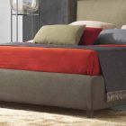 Manželská postel s úložným prostorem, moderní design, Kate by Bolzan Viadurini