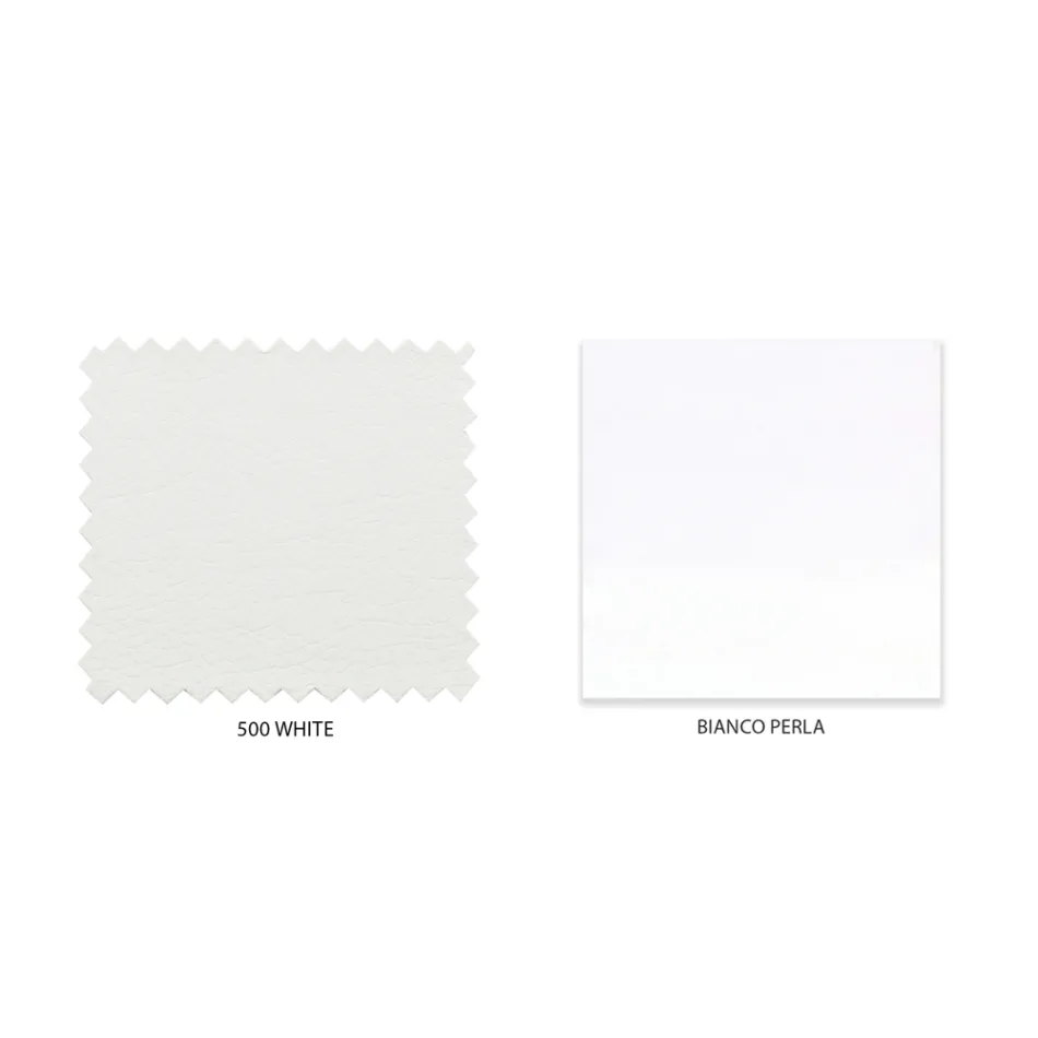 Manželská postel s volitelným úložným prostorem, 2 nočními stolky a matrací - Fiuto Viadurini