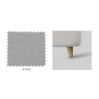 Manželská postel s volitelným úložným prostorem Made in Italy - Ciccio Viadurini