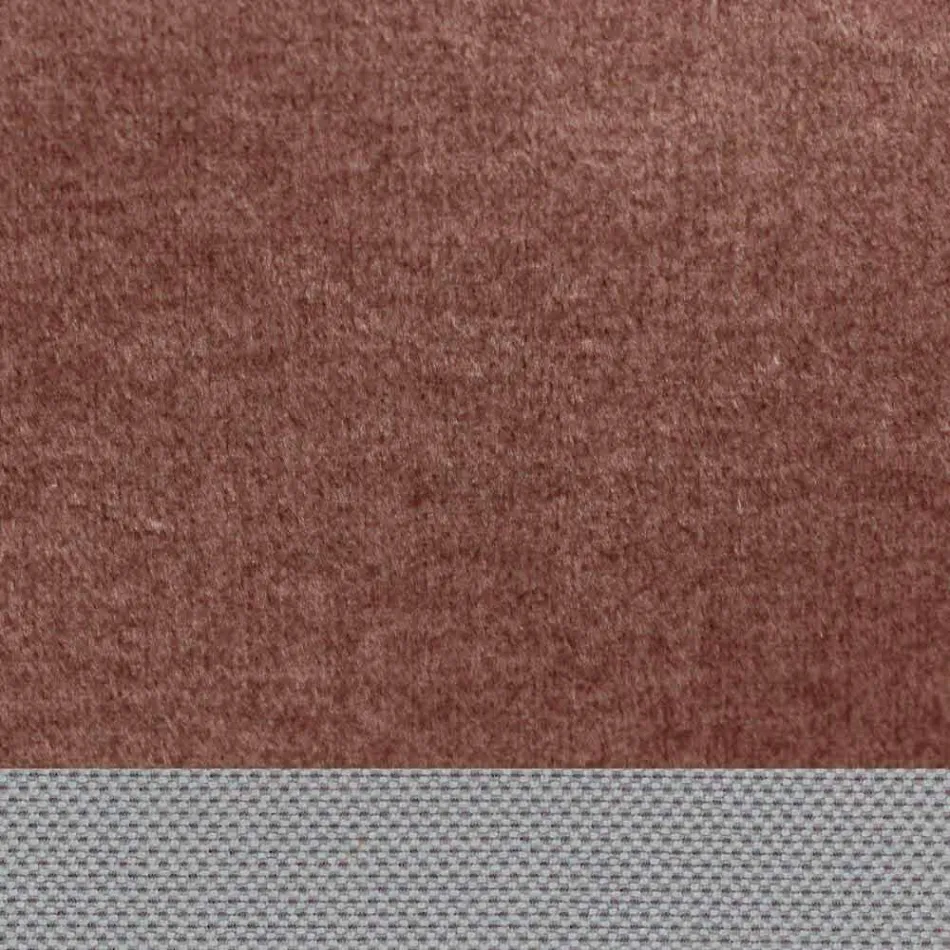 Manželská postel s kontejnerem potaženým látkou vyrobenou v Itálii - Renato Viadurini