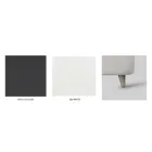 Manželská postel s čalouněným rámem postele v různých povrchových úpravách Made in Italy - Design Viadurini