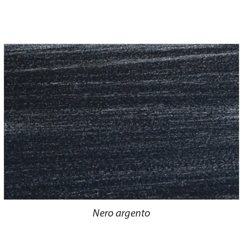 Manželská postel s čalouněným rámem postele v látce Made in Italy - Rolly Viadurini