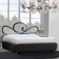 Manželská postel s polstrovaným rámem postele Made in Italy - Shadow