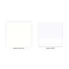 Manželská postel s odpovídající podnožkou, matrací a 2 nočními stolky - Nebbia Viadurini