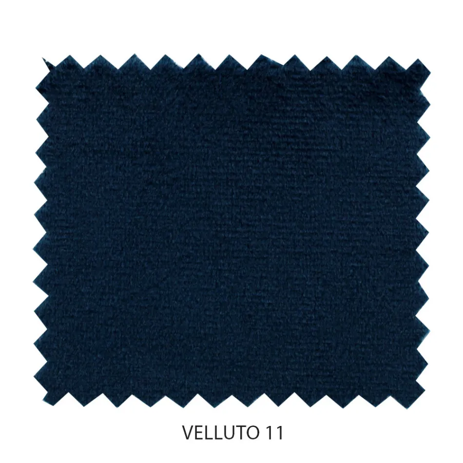 Manželská postel s železným čelem, 2 nočními stolky a matrací - Design Viadurini