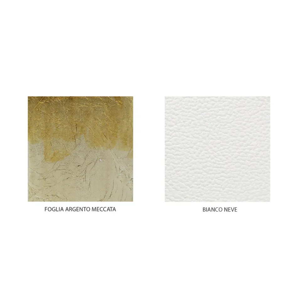 Klasická manželská postel ze železa a kůže Made in Italy - King Viadurini