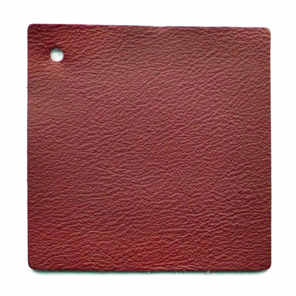 Designová manželská postel s koženou čalouněnou čelní deskou Menardo Viadurini