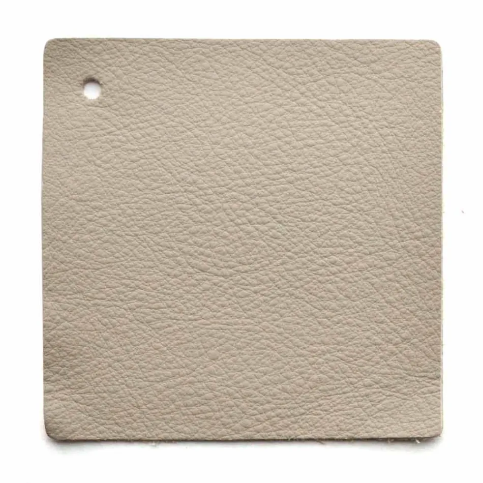 Designová manželská postel s koženou čalouněnou čelní deskou Menardo Viadurini